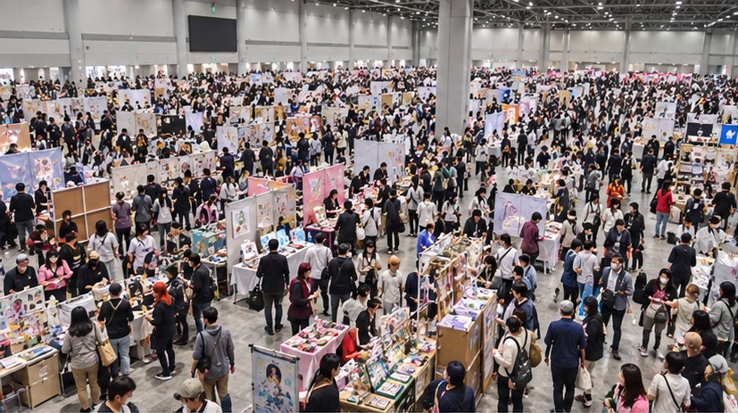 たくさんの出展ブースと来場者でにぎわう展示ホール
